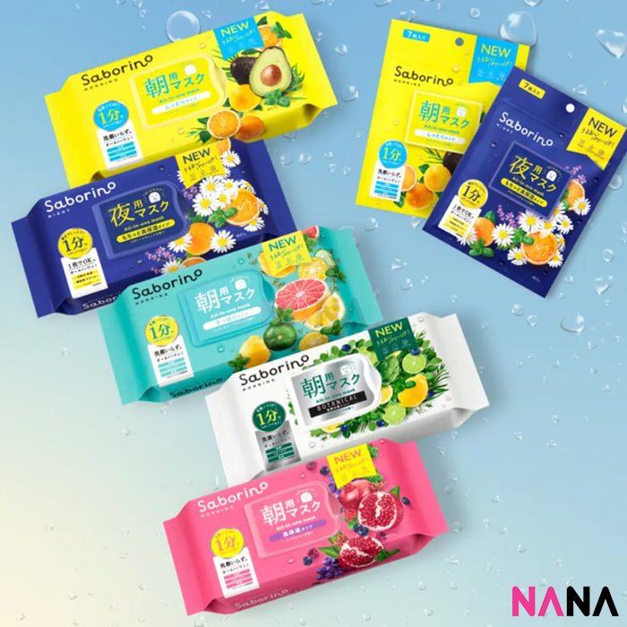 Saborino Morning Face Mask 3 in 1 Goodness 30 Sheets - NANA MALL