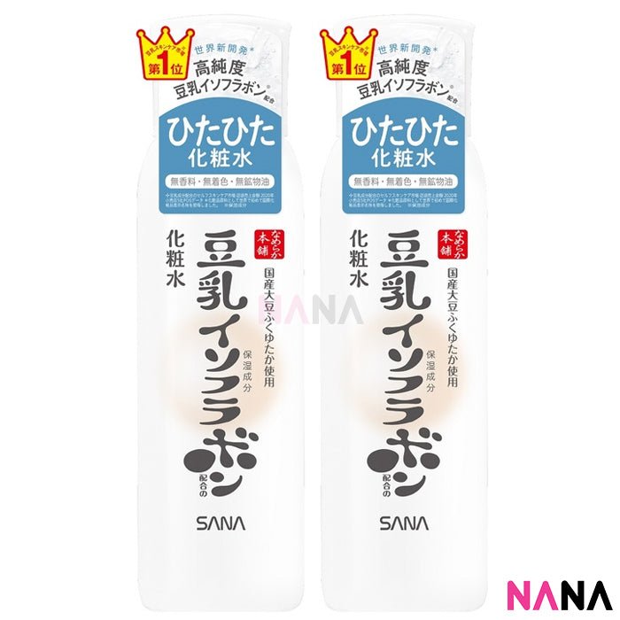 Sana Nameraka Soy Milk Moisture Toner - Light 200ml x2 - NANA MALL