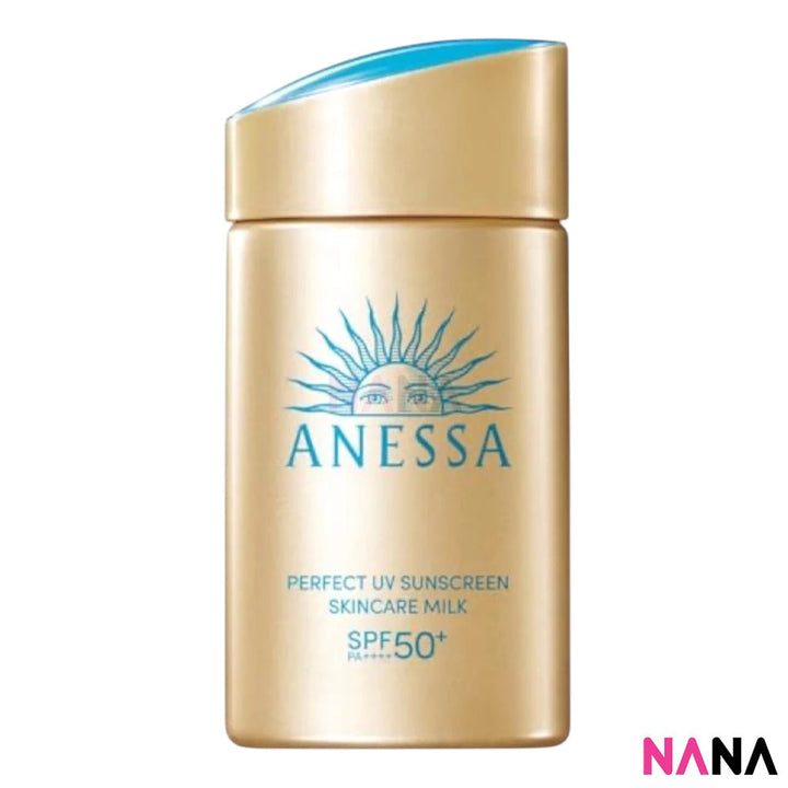 Shiseido Anessa Perfect UV Sunscreen Skincare Milk SPF50+ PA++++ 60ml - Gold - NANA MALL