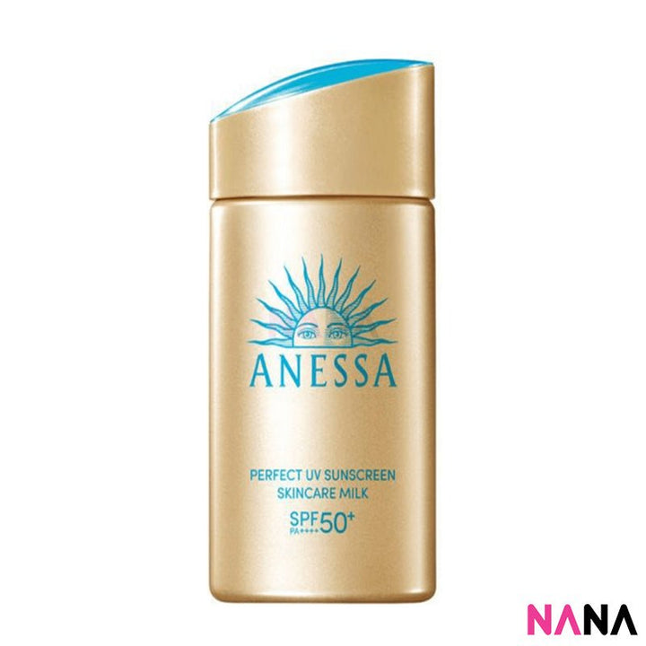 Shiseido Anessa Perfect UV Sunscreen Skincare Milk SPF50+ PA++++ 90ml - Gold - NANA MALL
