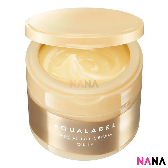 SHISEIDO Aqualabel All in One Special Gel Cream Oil In 90g - Gold - NANA MALL