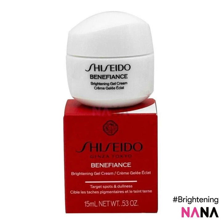 Shiseido BENEFIANCE Brightening Gel Cream 15ml x2 - NANA MALL
