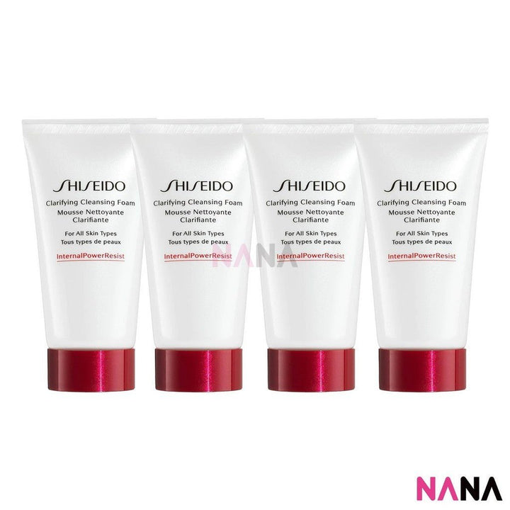 SHISEIDO Clarifying Cleansing Foam Sample Pack (50ml x 4/2) - NANA MALL