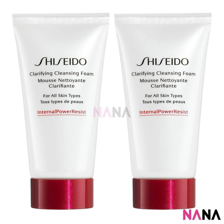 SHISEIDO Clarifying Cleansing Foam Sample Pack (50ml x 4/2) - NANA MALL