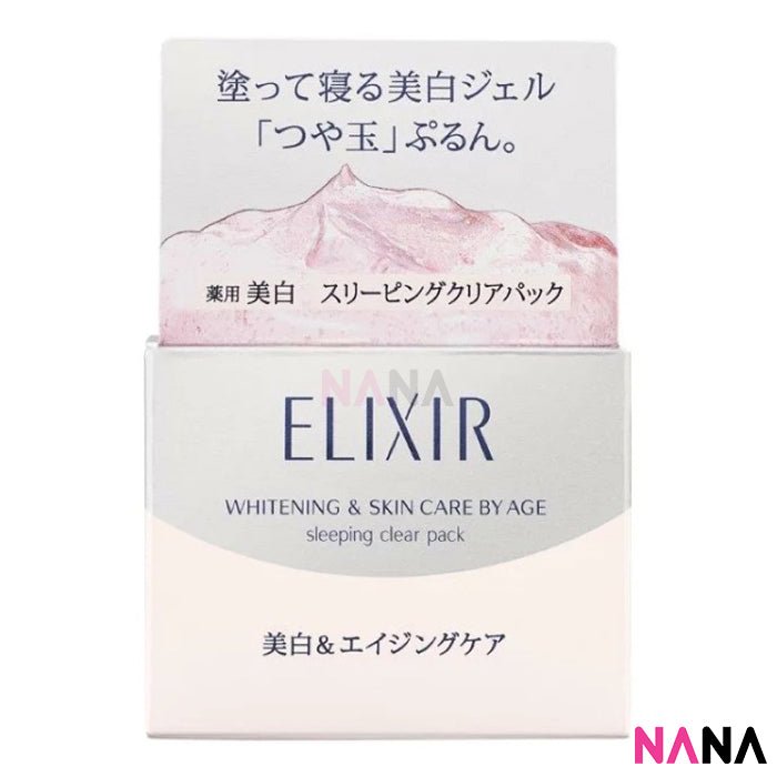 Shiseido Elixir Whitening & Skin Care By Age Sleeping Clear Pack 105g - NANA MALL