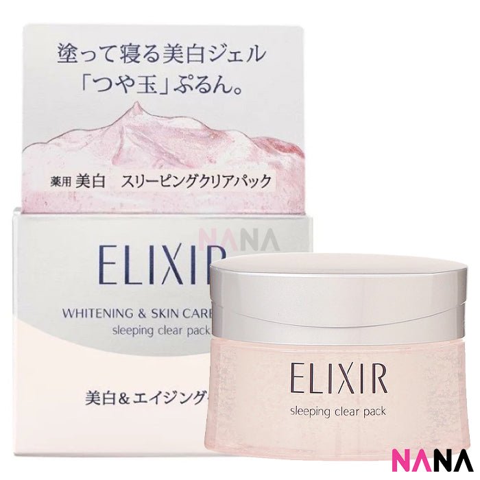Shiseido Elixir Whitening & Skin Care By Age Sleeping Clear Pack 105g - NANA MALL