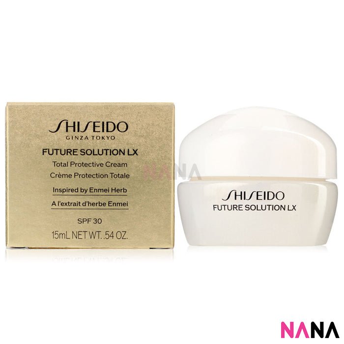 SHISEIDO FUTURE SOLUTION LX Total Protective Cream SPF30 PA++++ Sample Pack (15ml x 4/2) - NANA MALL