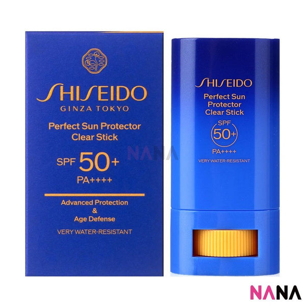 SHISEIDO Perfect Sun Protector Clear Stick SPF50+ PA++++ 20g - NANA MALL