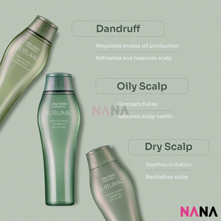 SHISEIDO Professional Sublimic Fuente Forte Shampoo - Dandruff Scalp 1000ml - NANA MALL