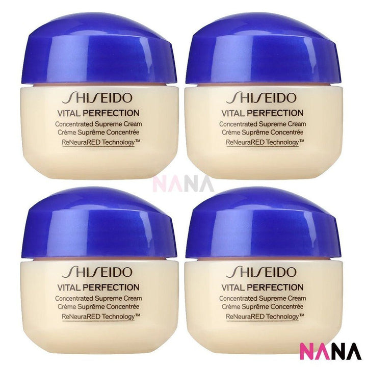 SHISEIDO VITAL PERFECTION Concentrated Supreme Cream Sample Pack (15ml x 4/2) - NANA MALL