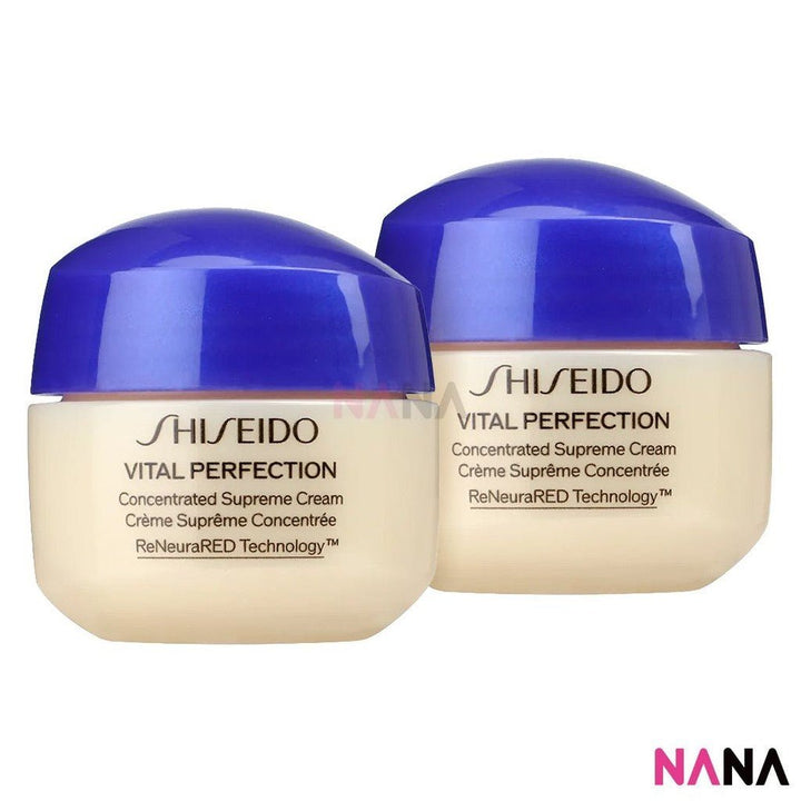 SHISEIDO VITAL PERFECTION Concentrated Supreme Cream Sample Pack (15ml x 4/2) - NANA MALL
