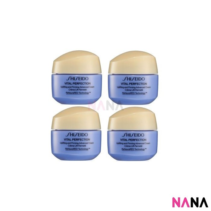 Shiseido VITAL PERFECTION Uplifting and Firming Advanced Cream Sample Pack (15ml x 4/2) - NANA MALL