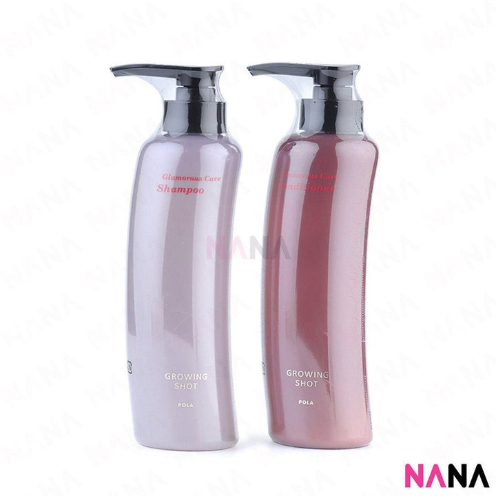 Shopee x Pola Brand Box - Pola Growing Shot Glamorous care Set(Shampoo + Conditioner) 370ml + 370ml - NANA MALL
