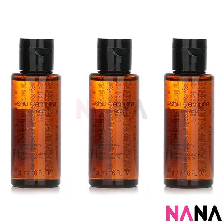 Shu Uemura Ultime 8 Sublime Tsubaki Cleansing Oil Sample Pack (50ml x 3/6) - NANA MALL