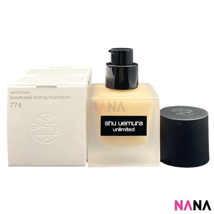 Shu Uemura Unlimited Breathable Lasting Foundation Natural Semi - Matte SPF24 PA+++ 774 35ml - NANA MALL
