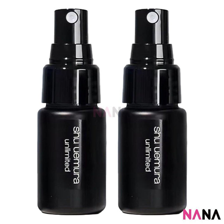 shu uemura Unlimited Lasting Makeup Fix Mist Sample Pack (30ml x 3/2/1) - NANA MALL