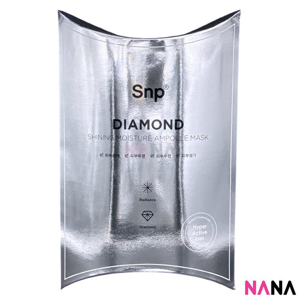 SNP Diamond Brightening Ampoule Mask (10 Pcs) - NANA MALL