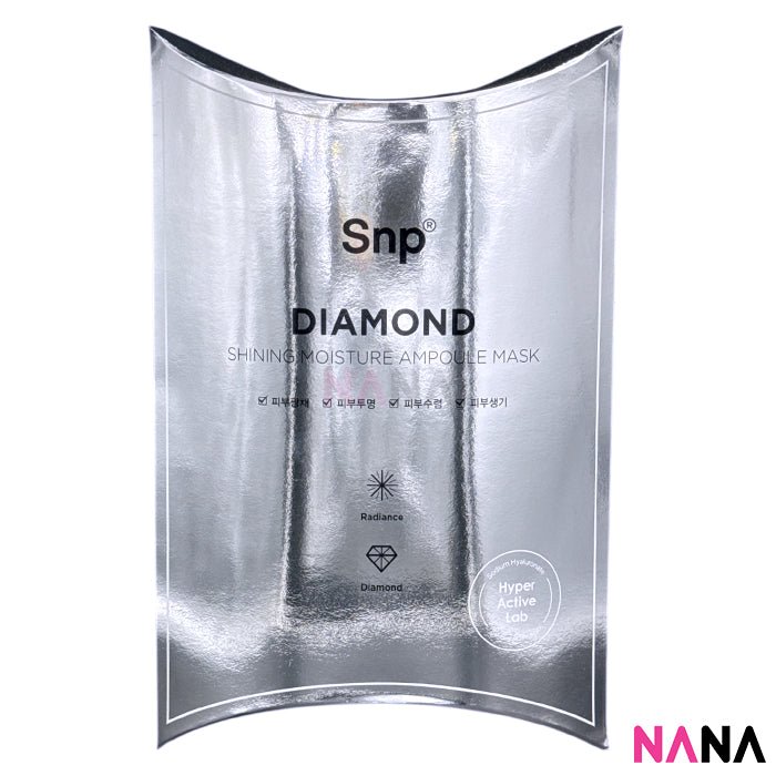 SNP Diamond Brightening Ampoule Mask (10 Pcs) - NANA MALL