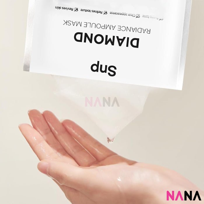 SNP Diamond Brightening Ampoule Mask (10 Pcs) - NANA MALL