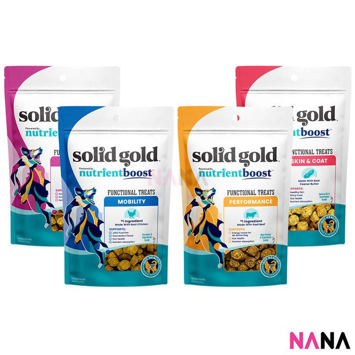 Solid Gold Functional Treats Performance With Real Beef For Dogs 5.2oz (EXP:02 2026) - NANA MALL