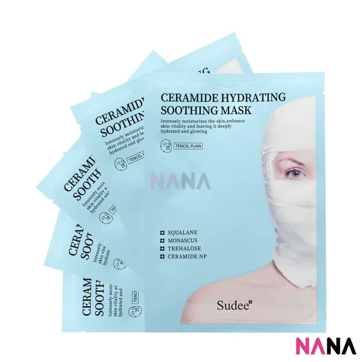 Sudee Ceramide Hydrating Soothing Mask 5Sheets/box - NANA MALL