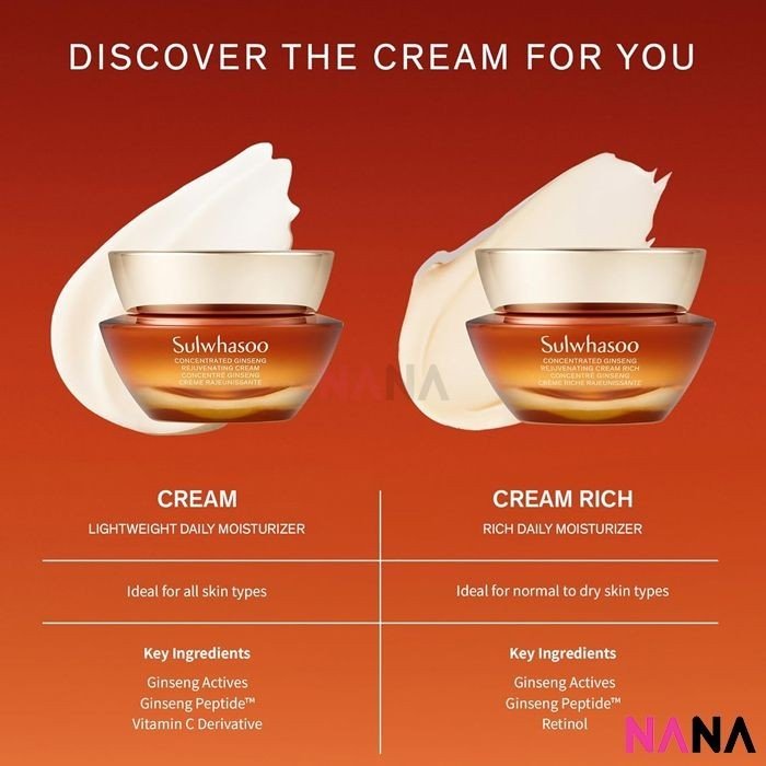 Sulwhasoo Concentrated Ginseng Rejuvenating Cream 50ml - NANA MALL