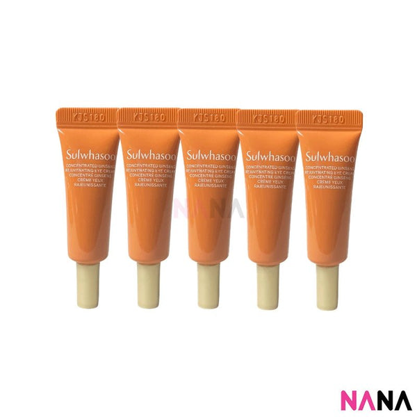 SULWHASOO Concentrated Ginseng Renewing Eye Cream 3ml x5 - NANA MALL