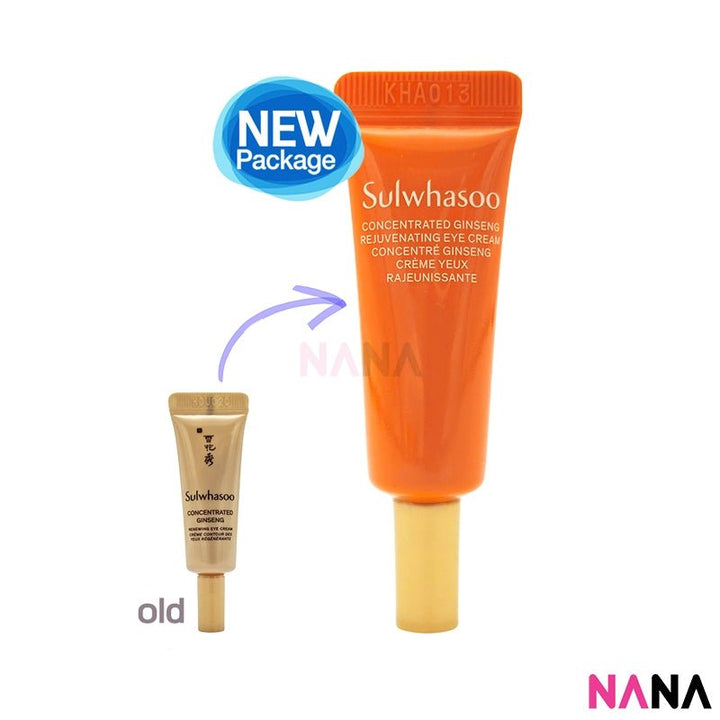 SULWHASOO Concentrated Ginseng Renewing Eye Cream 3ml x5 - NANA MALL