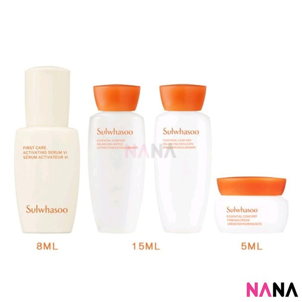 SulWhaSoo Essential Comfort Daily Routine Kit (4 items) - NANA MALL