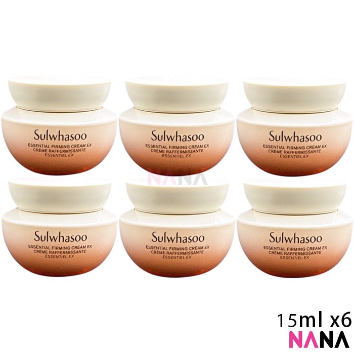 SULWHASOO Essential Comfort Firming Cream Sample Pack (15ml x 6/4/2) - NANA MALL