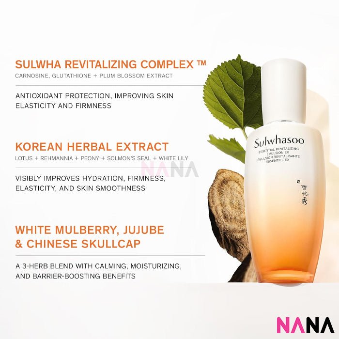 Sulwhasoo Essential Revitalizing Emulsion EX 125ml - NANA MALL
