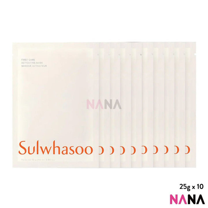 SULWHASOO First Care Activating Mask 25g x10 - NANA MALL