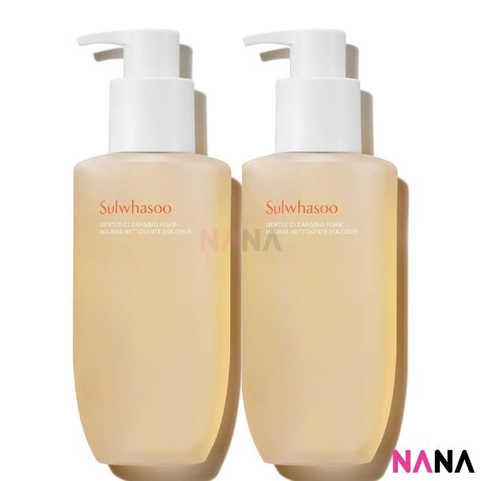 SULWHASOO Gentle Cleansing Foam Cleanser 200ml x2 - NANA MALL