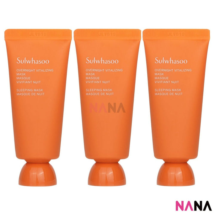 SulWhaSoo Overnight Vitalizing Mask Sample Pack (35ml x 3/2/1) - NANA MALL