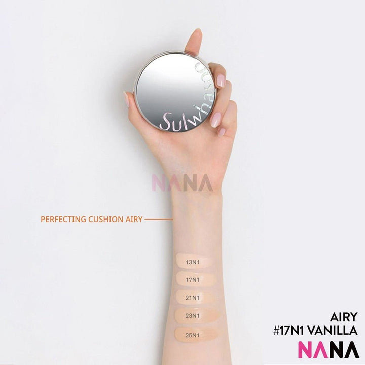 SULWHASOO Perfecting Cushion Airy SPF50+ PA+++ 17N1 VANILLA (15g + 15g Refill) - NANA MALL