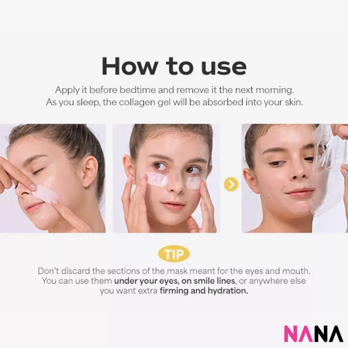 SUNGBOON EDITOR Deep Collagen Niacin Vita C Brightening Mask 4Sheets/box - NANA MALL