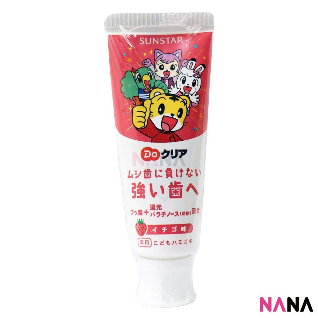 Transparent Toothpaste SUNSTAR Do Clear Toothpaste for Kids - Strawberry Flavor 70g – NANA MALL