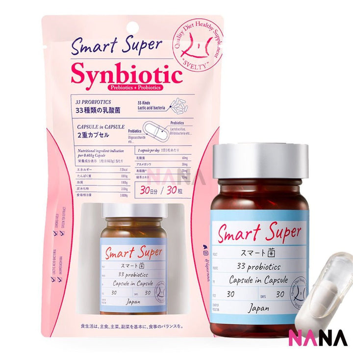 Svelty Smart Super Synbiotic 30 Capsules - NANA MALL