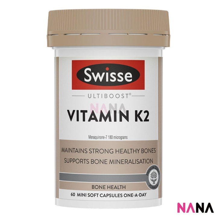 Swisse Beauty Bright Skin + 60 Capsules & Vitamin K2 60 Capsules - NANA MALL