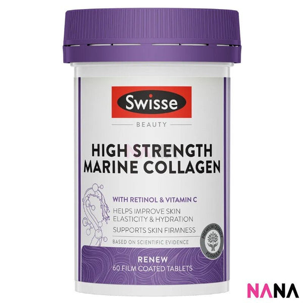 Swisse Beauty High Strength Marine Collagen 60 Tablets (EXP:10 2026) - NANA MALL