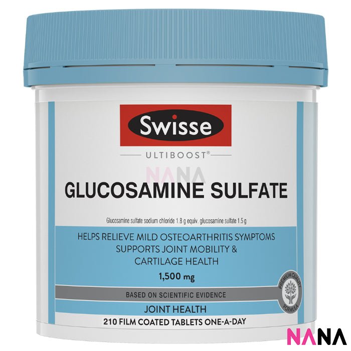 Swisse Glucosamine Sulfate 1,500mg 210 Tablets - NANA MALL