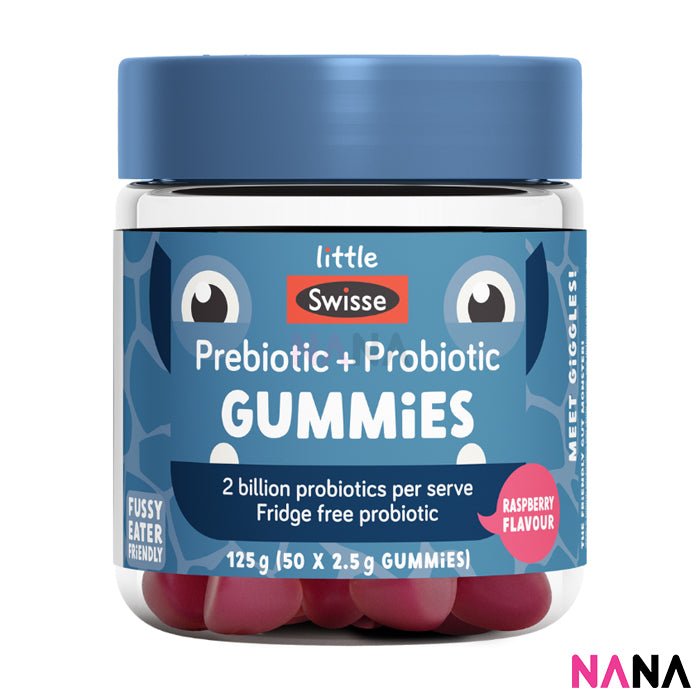 Swisse Kids Probiotic & Prebiotic Gummies 50 Gummies (Pastilles) - NANA MALL