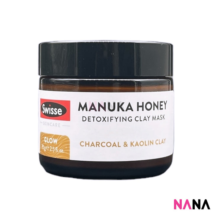 Swisse Manuka Honey Detoxifying Clay Mask With Charcoal Kaolin Clay 70g - NANA MALL