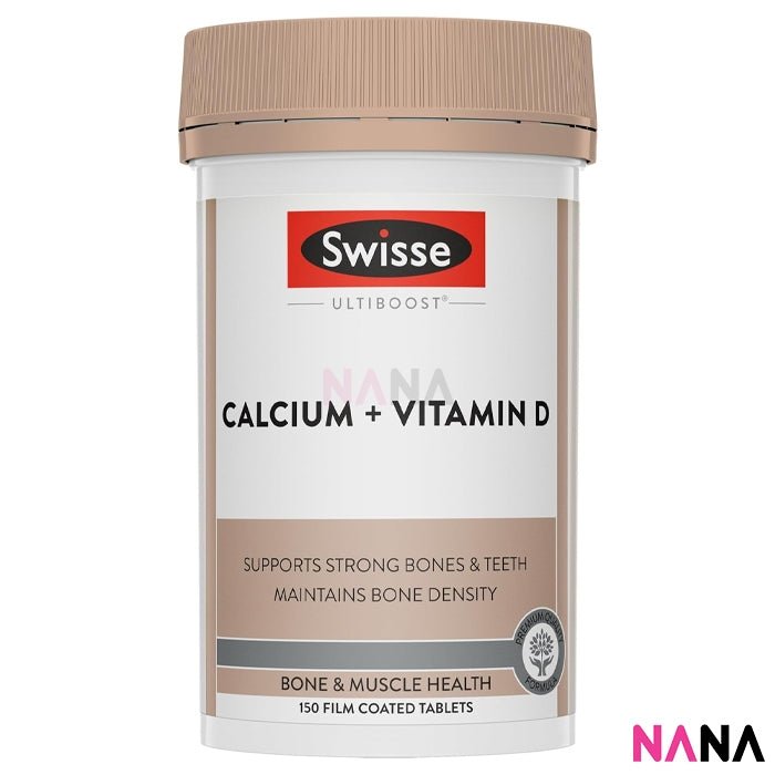 Swisse Ultiboost Calcium + Vitamin D 150 Capsules & Vitamin K2 60 Capsules - NANA MALL