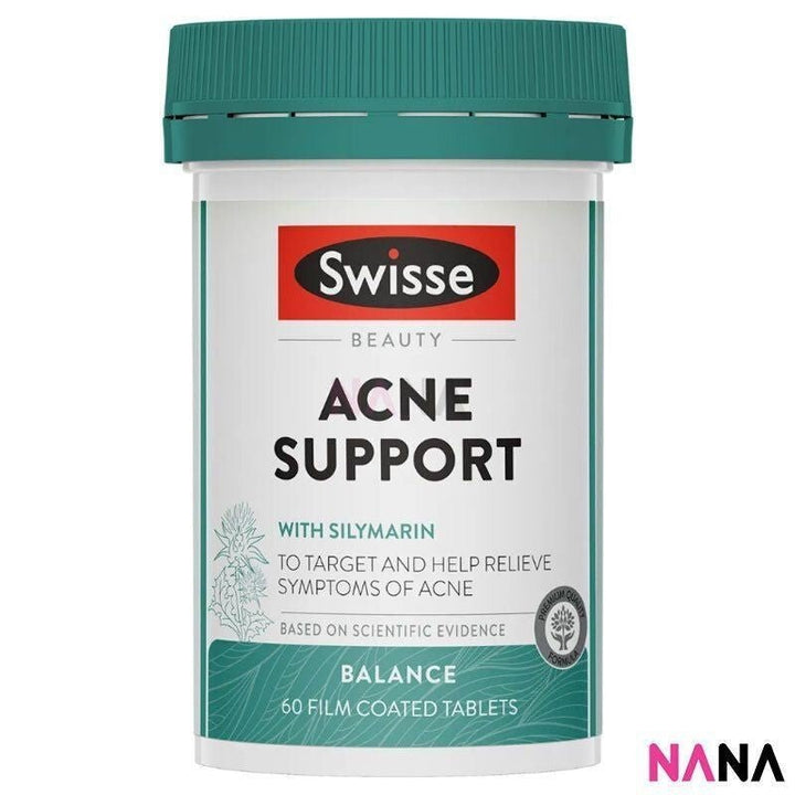 Swisse Ultiboost Fibre Cleanse Powder Sticks 14pcs + Beauty Acne Support 60 Tablets - NANA MALL