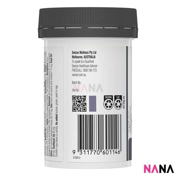 Swisse Ultiboost Hair Nutrition For Men 60 Capsules - NANA MALL