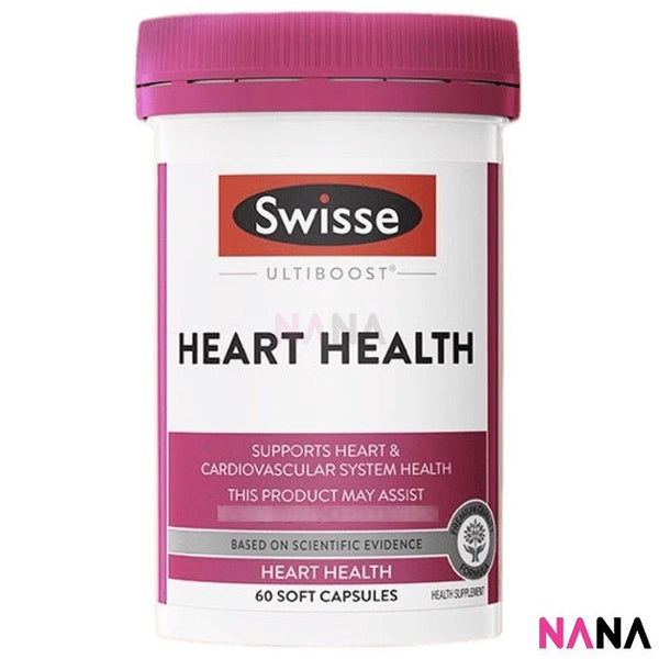 Swisse Ultiboost Heart Health 60 Soft Capsules (EXP:11 2026) - NANA MALL