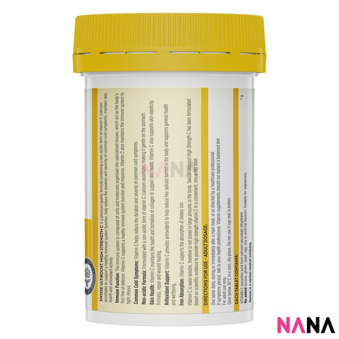 Swisse Ultiboost High Strength C 1000mg 150 Tablets [New Packaging] - NANA MALL
