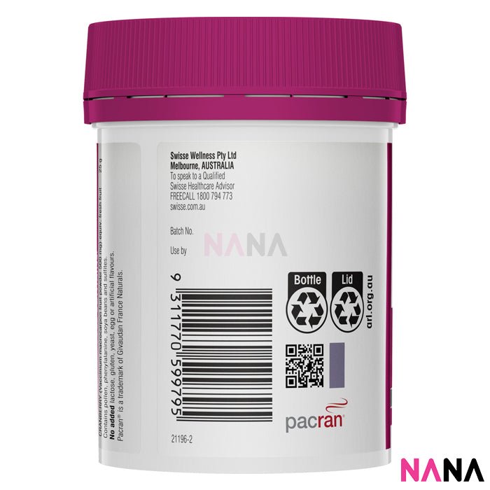 Swisse Ultiboost High Strength Cranberry 90 Capsules - NANA MALL