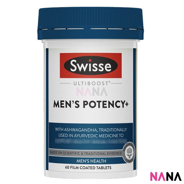 Swisse Ultiboost Men's Potency+ 60 Film Coated Tablets (EXP:11 2026) - NANA MALL